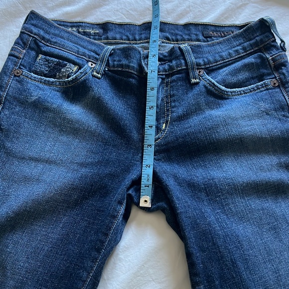Citizen Of Humanity low waist flair jeans, size 27 - Picture 9 of 16